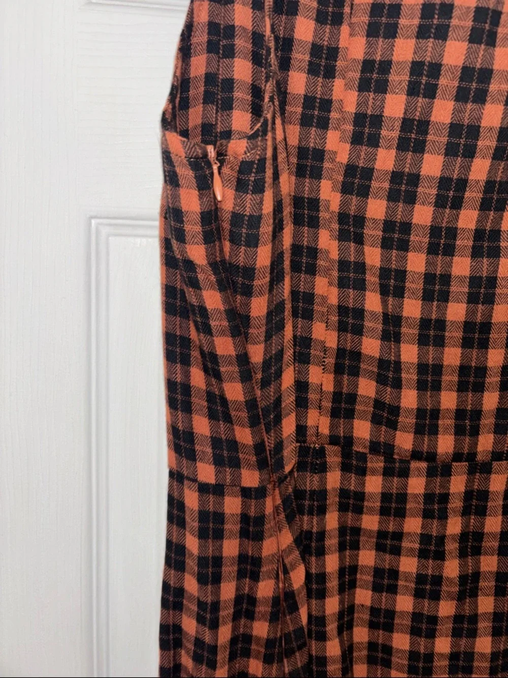 Disturbia Terra Check Button-Up Midaxi Dress - Picture 6 of 6